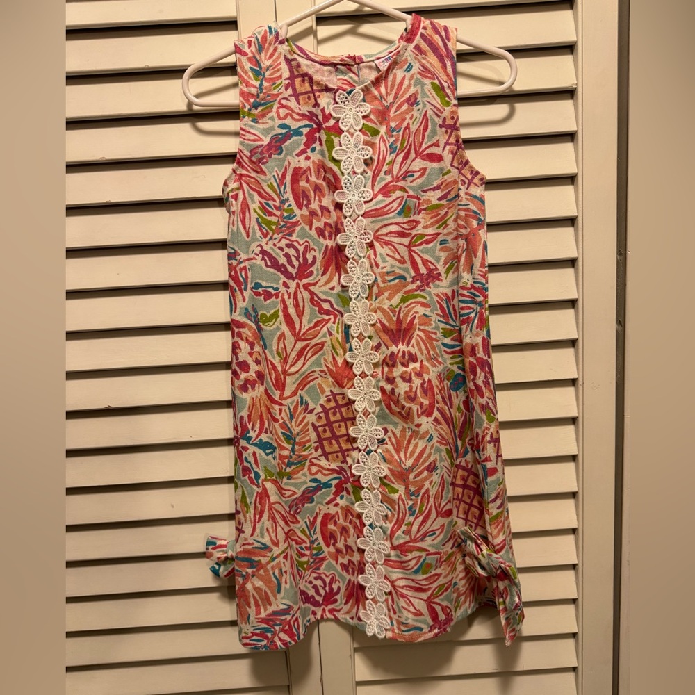 Girls Cartwheels summer beach dress.